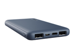 Trust Primo Ultradünne 10.000 mAh Powerbank - Blau