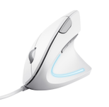 Trust Verto Vertikale ergonomische Maus - Weiß