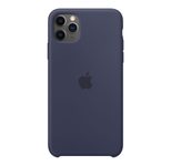 Apple iPhone 11 Pro Max Silicone Case mitternacht
