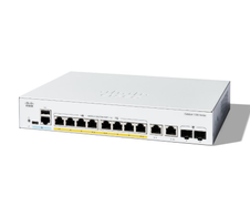 Cisco Catalyst 1300-8FP-2G Switch 8x 1GbE + 2x 1GbE RJ45/SFP Combo L3 managed