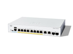 Cisco Catalyst 1300-8P-E-2G Switch 8x 1GbE PoE+ + 2x 1GbE RJ45/SFP Combo L3 managed