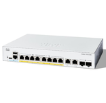 Cisco Catalyst 1300-8P-E-2G Switch 8x 1GbE PoE+ + 2x 1GbE RJ45/SFP Combo L3 managed
