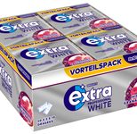 Extra® Kaugummis PROFESSIONAL WHITE Himbeere Granatapfel