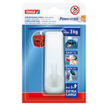 tesa Klebehaken Powerstrips XL Eckig für max. 3,0 kg