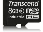 Transcend Industrial microSDHC Speicherkarte 8 GB