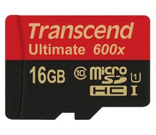 Transcend 16GB microSDHC Class 10 UHS-I (Ultimate) Speicherkarte 16 GB