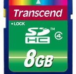 Transcend TS8GSDHC4 Speicherkarte 8 GB