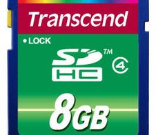 Transcend TS8GSDHC4 Speicherkarte 8 GB