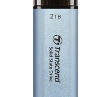 Transcend ESD300 Externe SSD 2 TB, blau