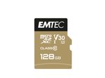 Emtec SpeedIN Pro microSD Speicherkarte 128 GB inkl. SD-Adapter