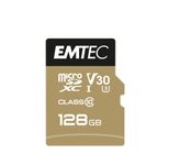 Emtec SpeedIN Pro microSD Speicherkarte 128 GB inkl. SD-Adapter