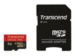 Transcend Ultimate TS8GUSDHC10U1 Speicherkarte 8 GB
