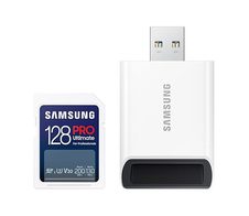 Samsung PRO Ultimate MB-SY128SB Speicherkarte 128 GB mit USB Kartenleser