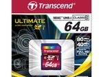 Transcend SDXC10U1 Speicherkarte 64 GB