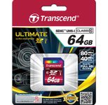 Transcend SDXC10U1 Speicherkarte 64 GB