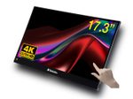 Verbatim PMT-17-4K LCD Touch Monitor 43,9 cm (17.3")