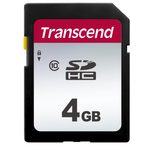 Transcend SDHC 300S 4GB Speicherkarte 4 GB
