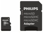 Philips FM08MP45B microSD Speicherkarte 8 GB inkl. SD-Adapter
