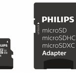 Philips FM08MP45B microSD Speicherkarte 8 GB inkl. SD-Adapter