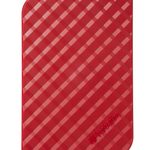 Verbatim Portables Festplattenlaufwerk Store 'n' Go USB 3.0, 1 TB - Rot Externe Festplatten 1 TB