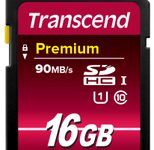 Transcend SDU1 Speicherkarte 16 GB