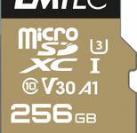 Emtec SpeedIN Pro microSD Speicherkarte 256 GB inkl. SD-Adapter
