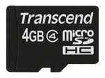 Transcend TS4GUSDC4 Speicherkarte 4 GB