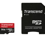 Transcend GUSDU1 microSDXC Speicherkarte 64 GB