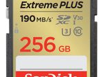 SanDisk Extreme PLUS Speicherkarte 256 GB