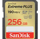 SanDisk Extreme PLUS Speicherkarte 256 GB