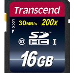 Transcend TS16GSDHC10 Speicherkarte 16 GB
