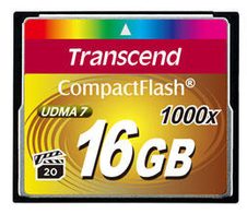 Transcend CF1000 Speicherkarte 16 GB