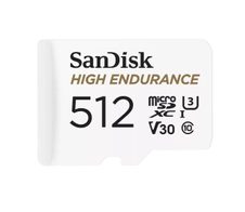SanDisk High Endurance microSDXC Speicherkarte 512GB + SD Adapter