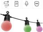 hama Lichterkette, bunt, 8,0 m