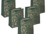 SIGEL Geschenktüten 18,0 x 23,0 cm Golden ornaments, grün