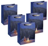SIGEL Geschenktüten 26,0 x 33,0 cm Christmas Chapel