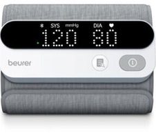 beurer BM 59 Oberarm-Blutdruckmessgerät Weiß-Grau