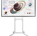Samsung Flip Pro WM65B Flipchart 165 cm 65 Zoll + Peerless TRVT-FLIP2 mobiler Rollwagen