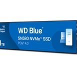 WD Blue SN580 SSD - 1 TB - intern - M.2 2280 - PCIe 4.0 x4 (NVMe)