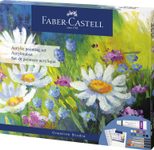 FABER-CASTELL Acrylfarben-Set Acryl, farbsortiert