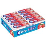 Extra® Kaugummis PROFESSIONAL FRESH Erdbeere
