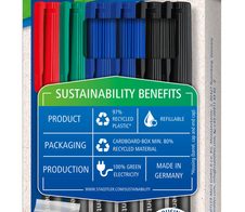 STAEDTLER Lumocolor Folienstifte-Set farbsortiert permanent 6 St.