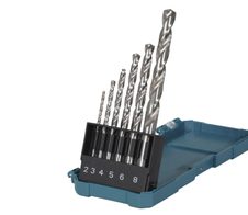 makita D-78346 Metallbohrer-Set HSS-GS 6-tlg