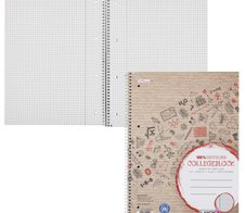 LANDRÉ® Collegeblock Recycling kariert DIN A4