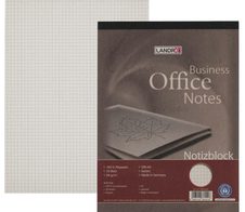 LANDRÉ® Notizblock Recycling DIN A4 kariert