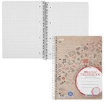 LANDRÉ® Collegeblock Recycling kariert DIN A4