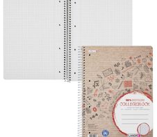 LANDRÉ® Collegeblock Recycling kariert DIN A4