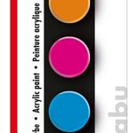 Marabu Acrylfarben-Set Neon, farbsortiert