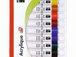 Marabu Acrylfarben-Set, farbsortiert