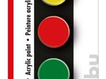 Marabu Acrylfarben-Set Basic, farbsortiert